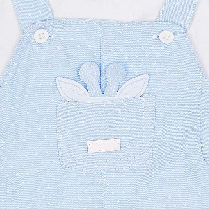Mayoral Stripes Blue And White Set Newborn Boy 1619