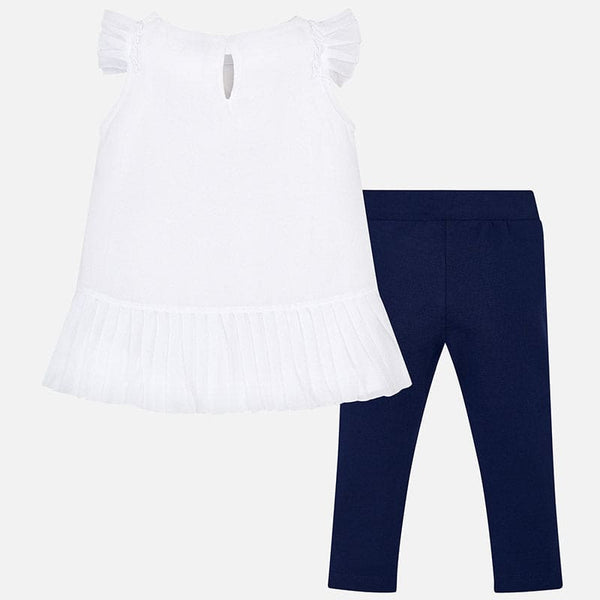 Mayoral Girls Ruffle Leggings Set 3512