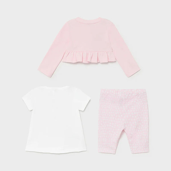 Mayoral Baby Girls Adorable Three-Piece Legging Set 1710