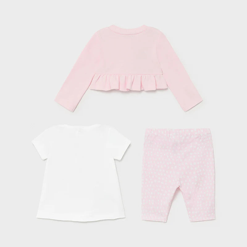 Mayoral Baby Girls Adorable Three-Piece Legging Set 1710