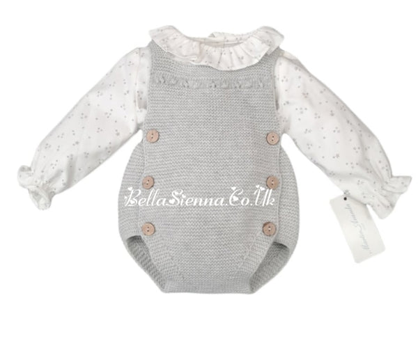 Martin Aranda Grey Baby Unisex Cute Little two Piece Set 30070