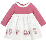 Mayoral Patterned dress baby 2858