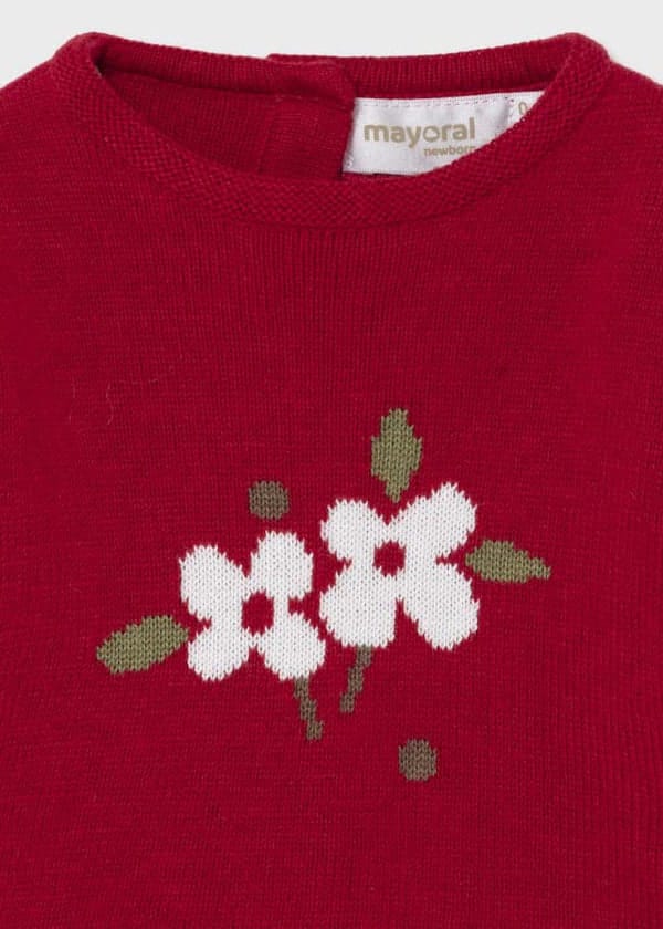 Mayoral Red Jumper & Jam Pants Set Winter - 2224