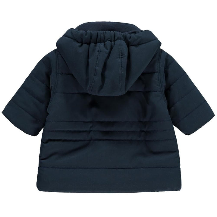 Emile et Rose Baby Boys Navy/Pre-School Winter Coat 9286