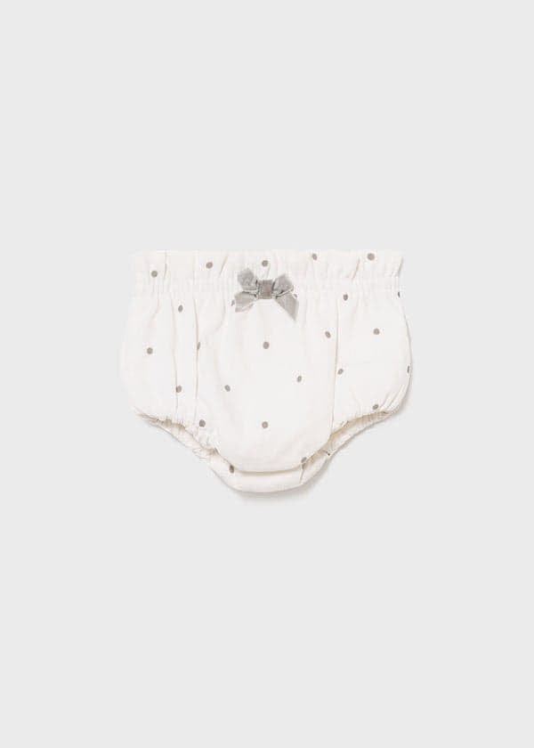 Mayoral ECOFRIENDS set of top and shorts for newborn girl
