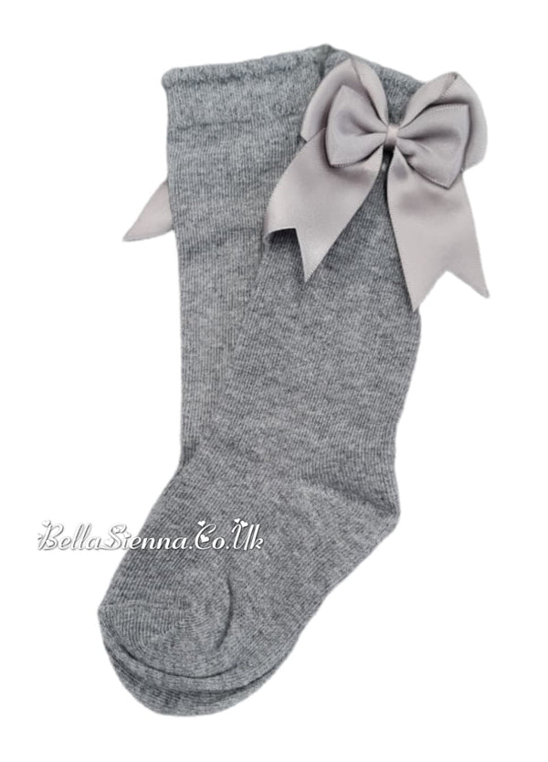 Guijarros Girls Bow Socks