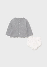 Mayoral ECOFRIENDS set of top and shorts for newborn girl