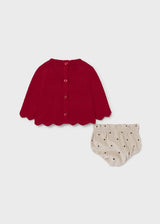 Mayoral Red Jumper & Jam Pants Set Winter - 2224