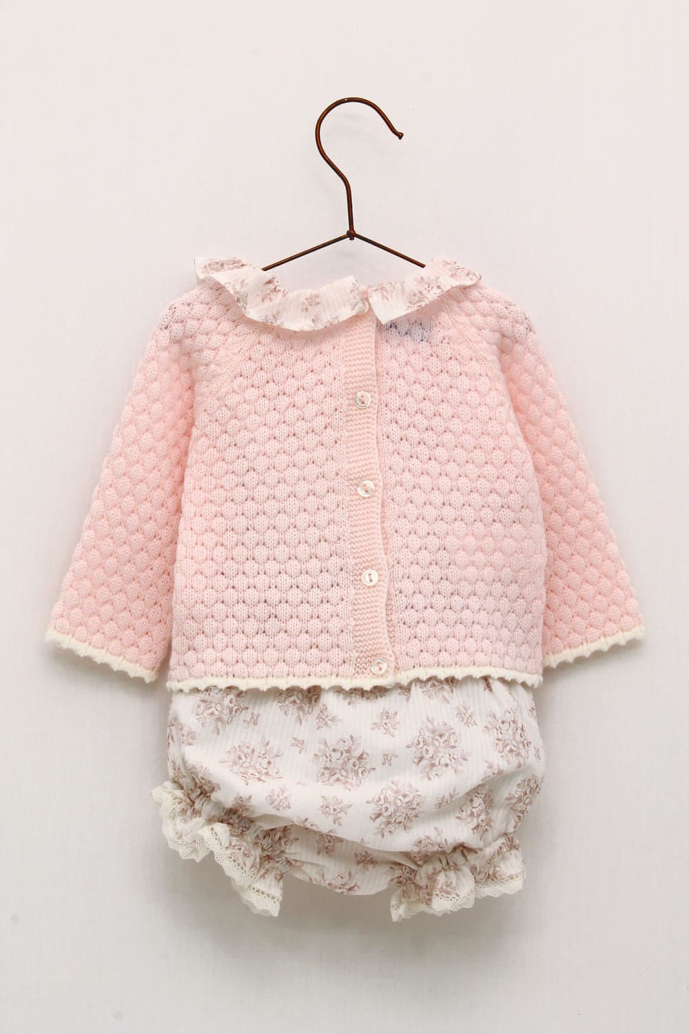Foque Baby Girls Pink Bloomer & Jumper Jam Pant Set 2024203