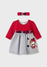 Mayoral* ECOFRIENDS dress and headband set for newborn girl - 2894
