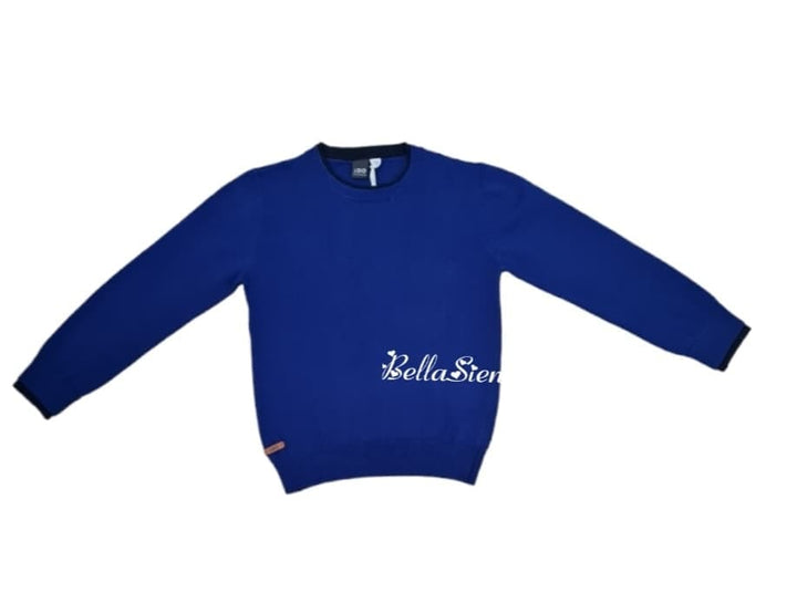 iDo Blue Smart Round Neck Jumper For Boys 3755