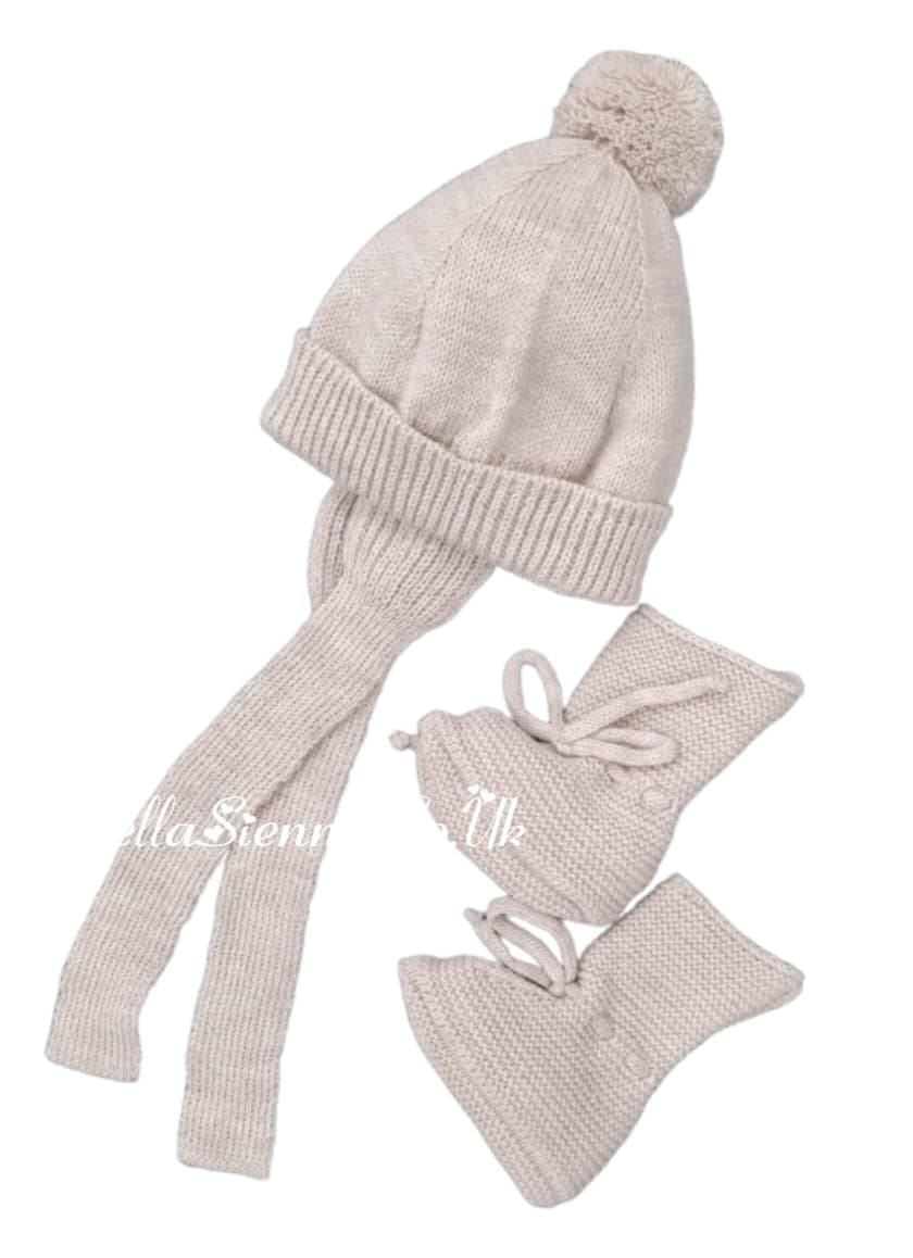 Mac ilusion Boys Four Piece Knitted Outfit - 8628 - Nuez