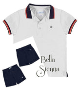 Mayoral Boys Smart Short Set 3150 White
