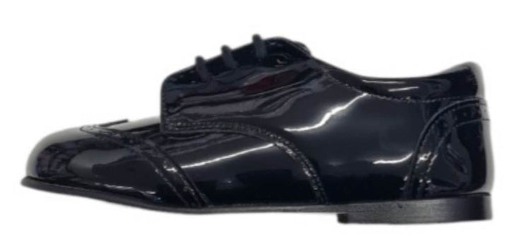 Pretty Originals Boys Black Patent Shoes - UE24102 - School Shoes?