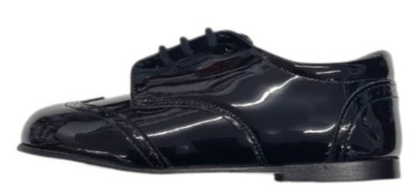 Pretty Originals Boys Black Patent Shoes - UE24102 - School Shoes?