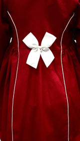 Pretty Originals Red Traditional Smocked Dress Coat MC01154