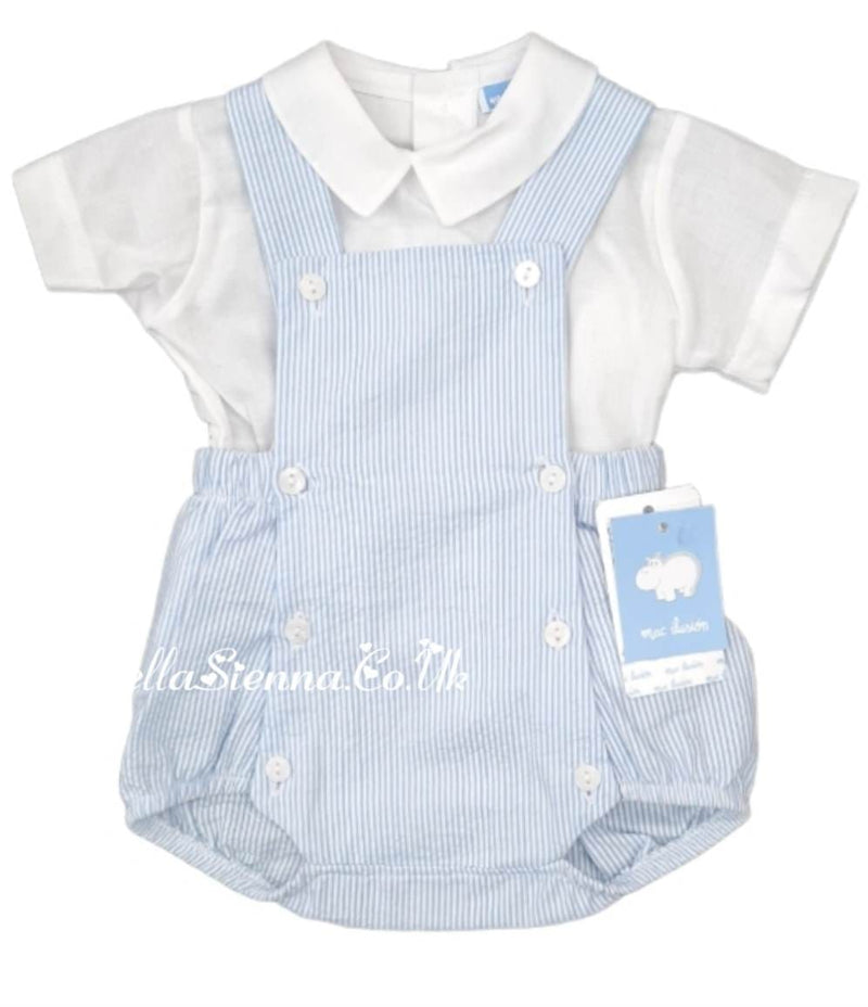 Mac Ilusion Baby Boys Dungaree Set 8100