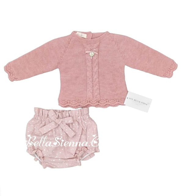 My Bella Moon Babies Dusky Pink Two Piece Outfit 182
