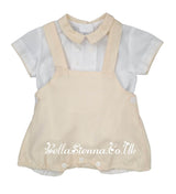 Miranda Boys Lemon & White Outfit - 0054/23