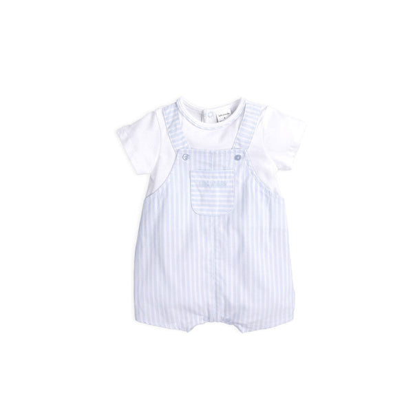 Tutto Piccolo Striped Romper/Dungaree - 3290