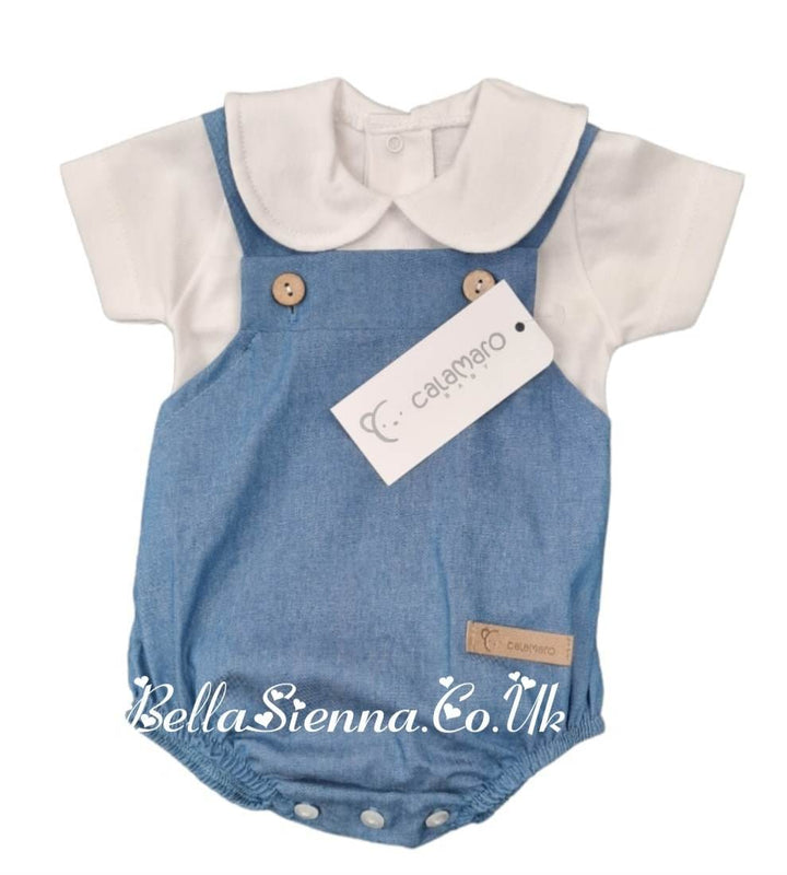 Calamaro Baby Boys Dungaree Set - 32392