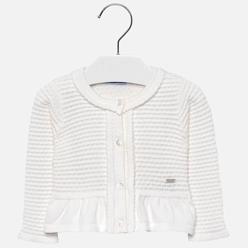 Mayoral Girls Cream Cardigan 2336