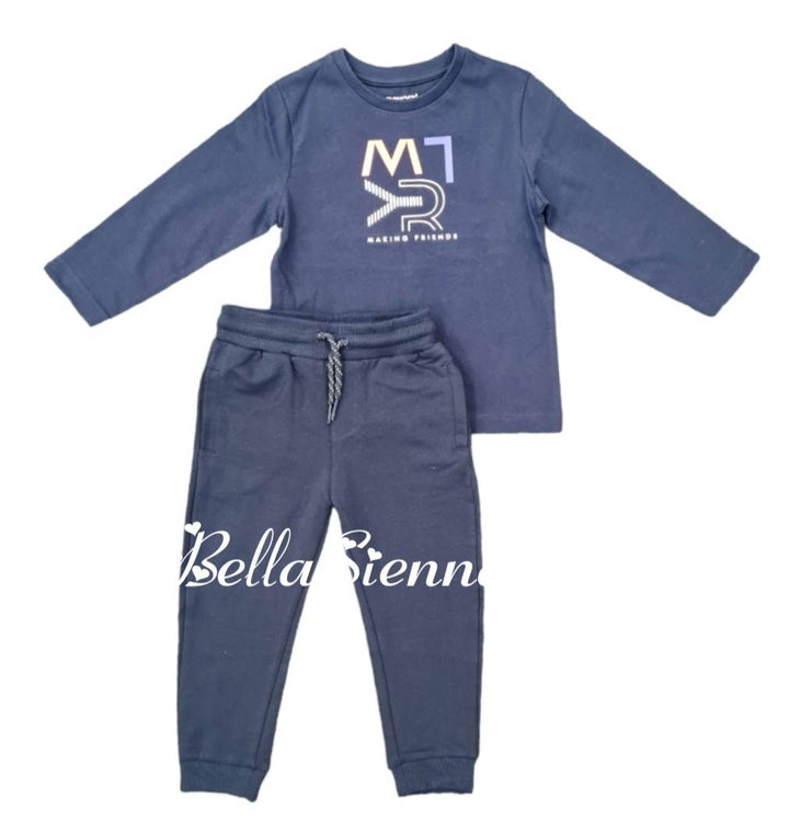 Mayoral Sustainable Ecofriendly Navy Blue Jogging Set
