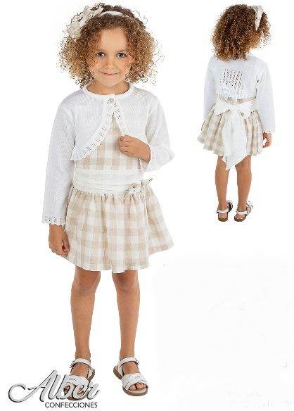 Alber Ivory Cardigan With Bow Back - 4091
