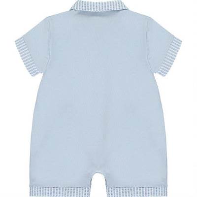 Mitch & Son Baby Blue Shortie Romper - MS22005 Den