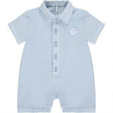 Mitch & Son Baby Blue Shortie Romper - MS22005 Den