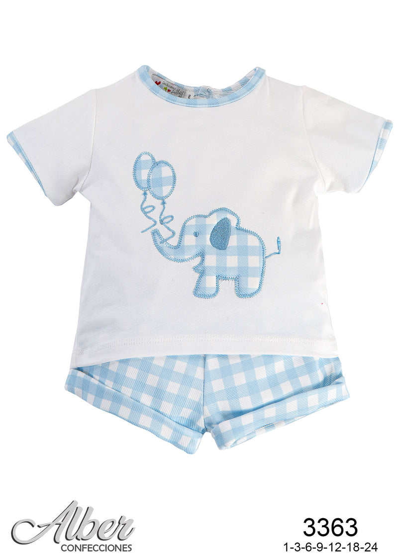 Alber Baby Boys Shorts & T-shirt Set - 3363