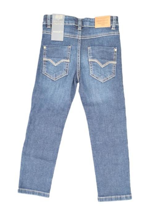 Mayoral Boys Trendy Dark Blue Regular Fit Jeans 40