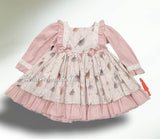 La Marquesita Real Shirley Danza Rosa Puffball Dress