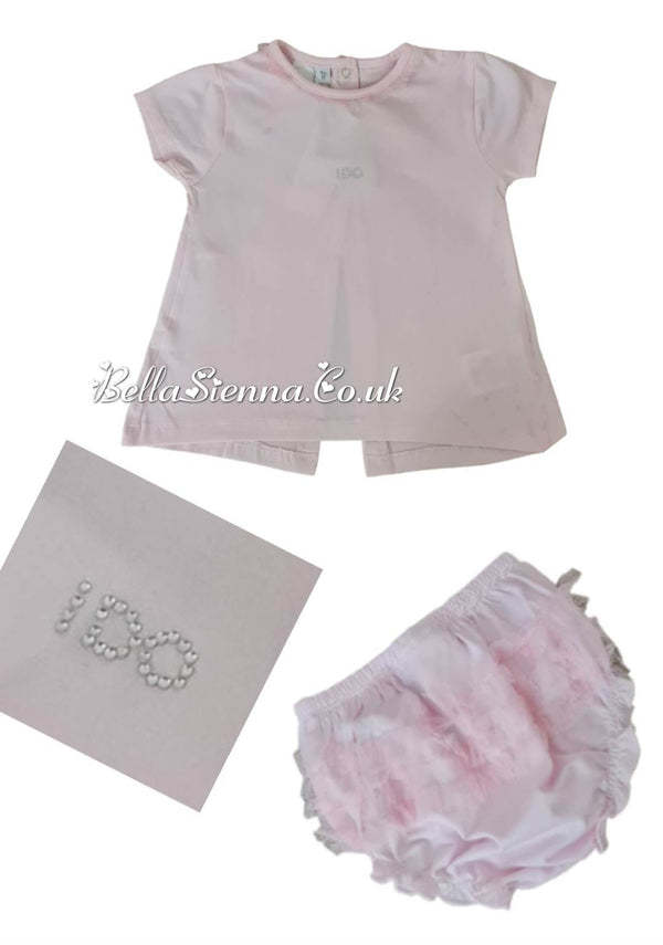 IDO Miniconf Baby Girls Pink Two Piece Set 0113