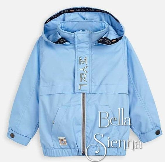 Mayoral Boy Summer Sky Blue windbreaker jacket