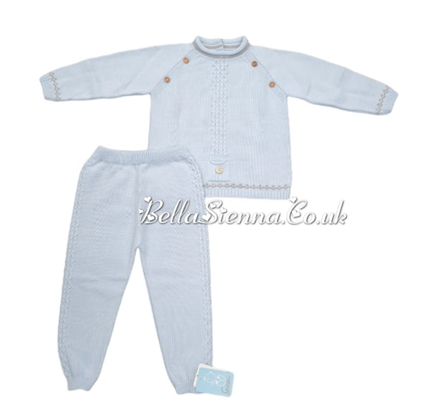 Granlei Boys Knitted Tracksuit Lounge Outfit - 2-350