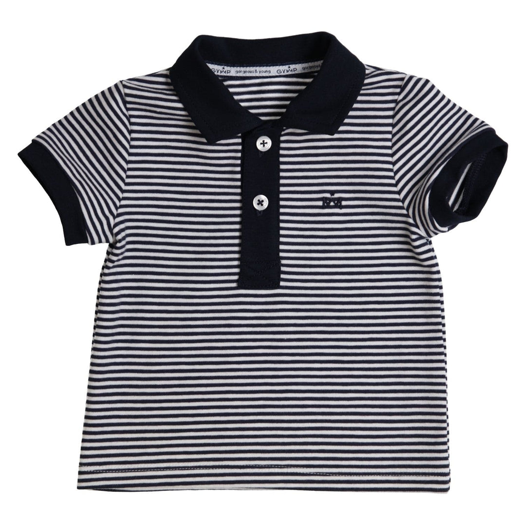 GYMP - Gorgeous Young Misters & Princesses Navy & White Stripe T-shirt & Shorts Set