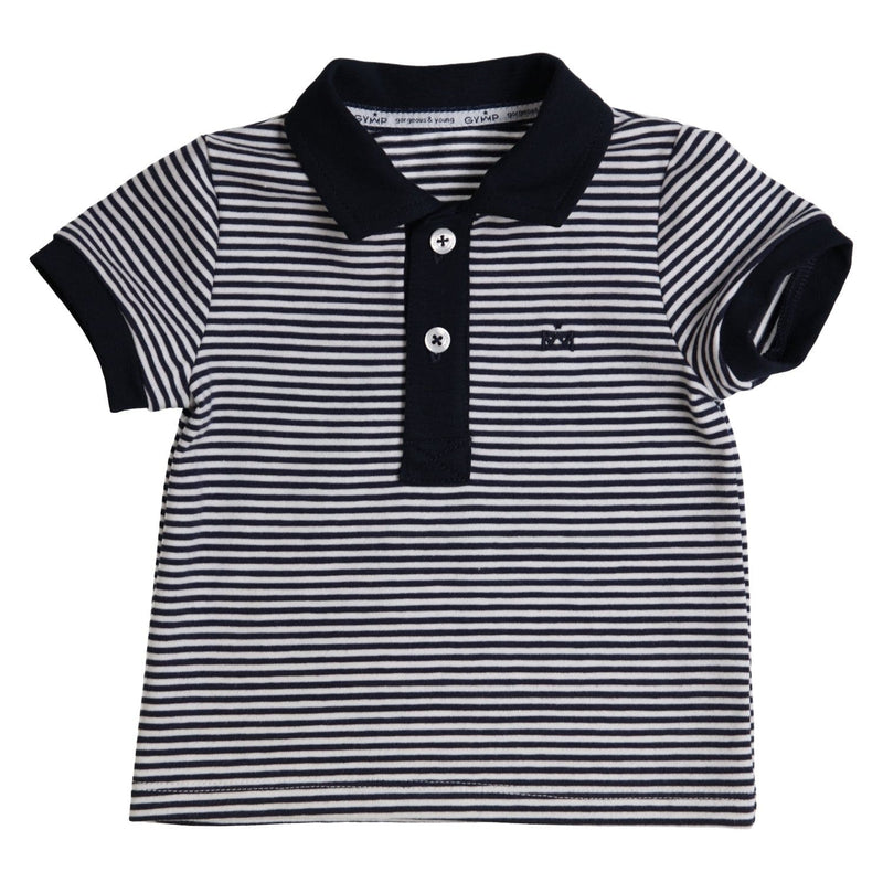 GYMP - Gorgeous Young Misters & Princesses Navy & White Stripe T-shirt & Shorts Set