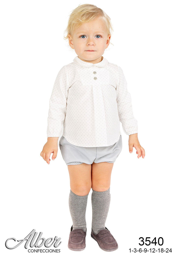 Alber* Boys Shirt & Shorts Set - 3540