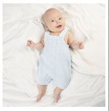 Dandelion Baby Blue Pom Pom Dungaree Set A3687