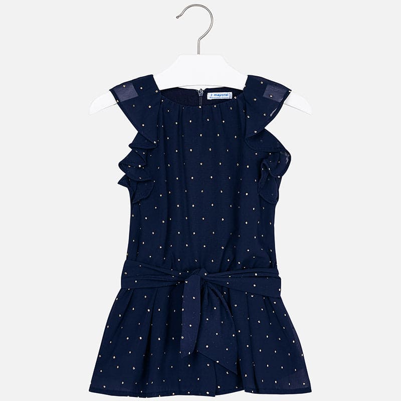 Mayoral Stunning Nany Blue Sleeveless playsuit