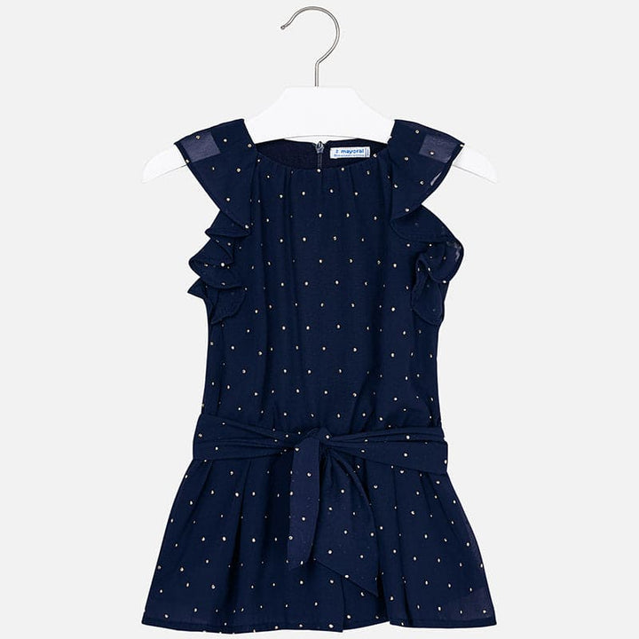 Mayoral Stunning Nany Blue Sleeveless playsuit