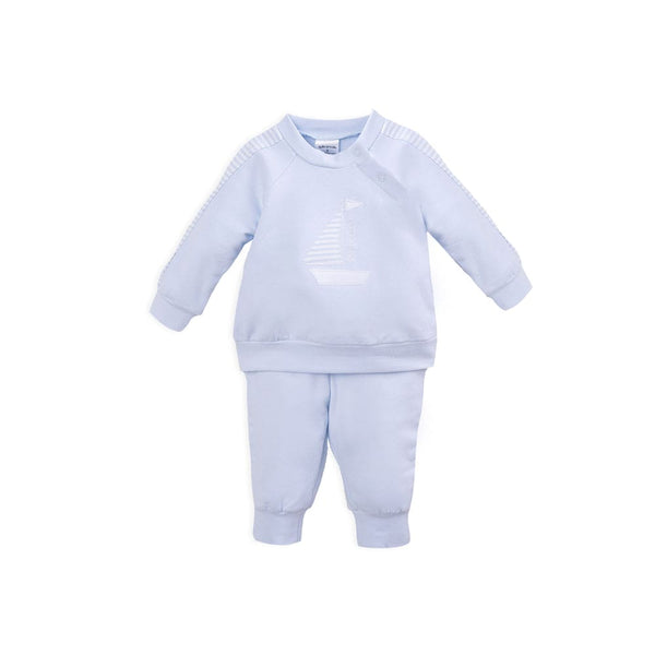 TUTTO PICCOLO TWO PIECES SET SKY BLUE