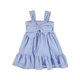 Mayoral Capri blue stripes dress - 3938