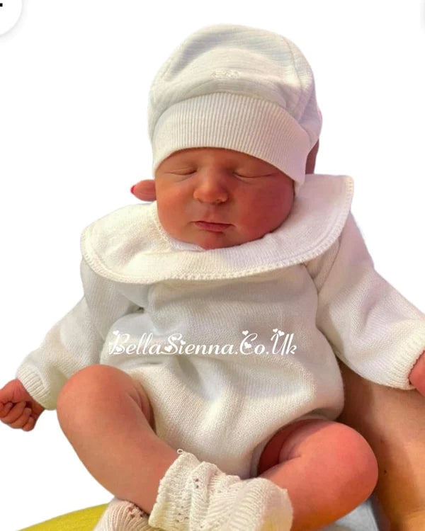 Granlei Long Sleeved Blue Romper - 2-396