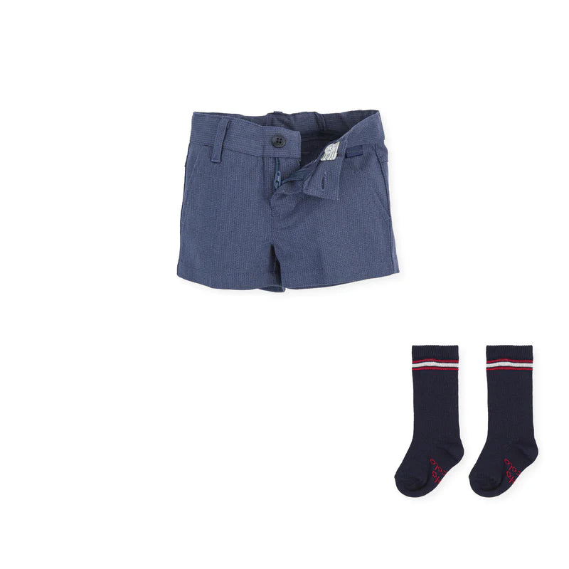 Tutto *Piccolo Boys Jumper, Shorts & Socks Set - 4741