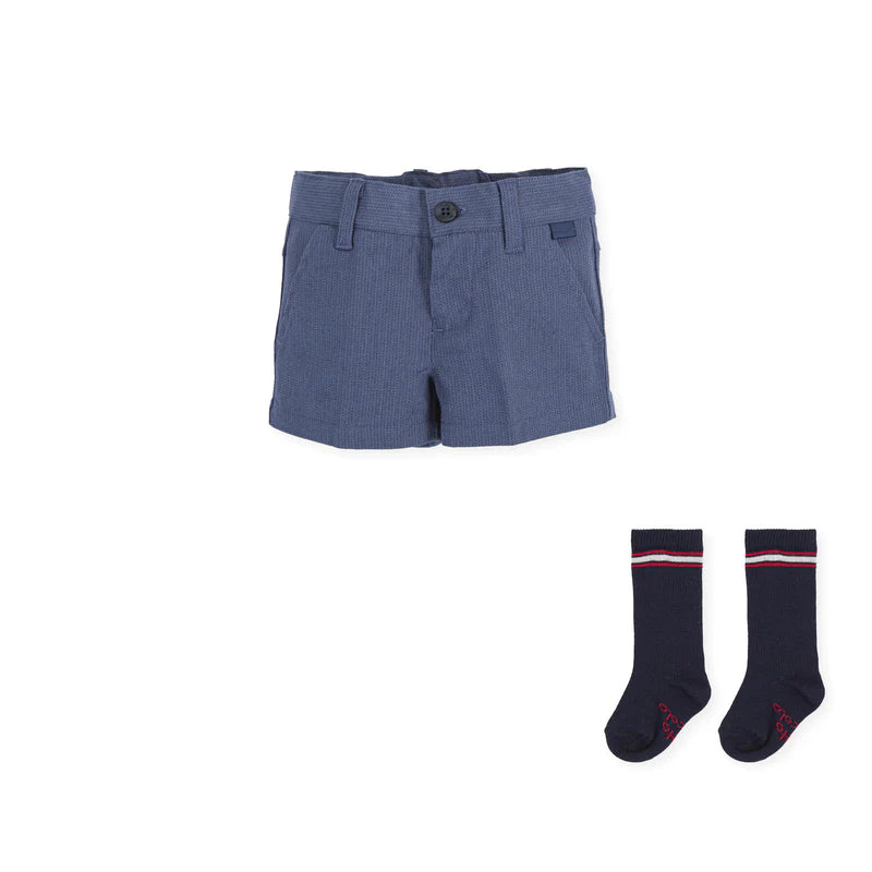 Tutto *Piccolo Boys Jumper, Shorts & Socks Set - 4741