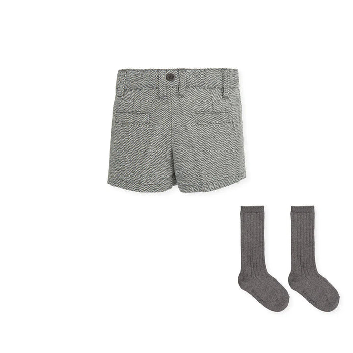 Tutto Piccolo Boys Jumper, Shorts & Socks Set - 4830