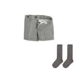 Tutto Piccolo Boys Jumper, Shorts & Socks Set - 4830