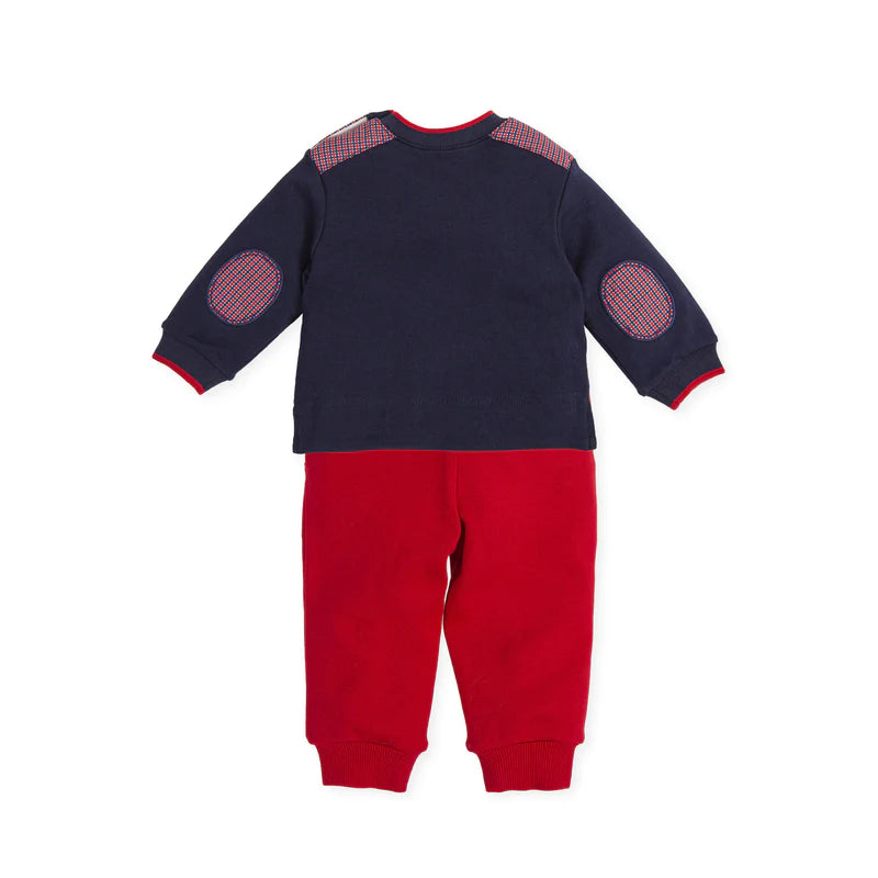 Tutto Piccolo Two Piece Tracksuit - Navy Blue - 4580